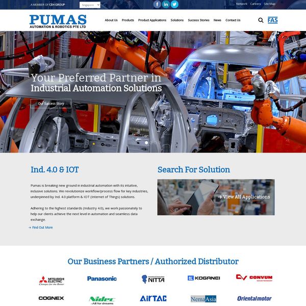 Pumas automation hot sale